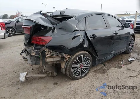 2022 Kia Forte Gt из США, поврежденный, VIN 3KPF44AC0NE447957